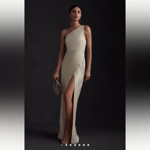 NWT BHLDN Champagne Bridesmaid Dress